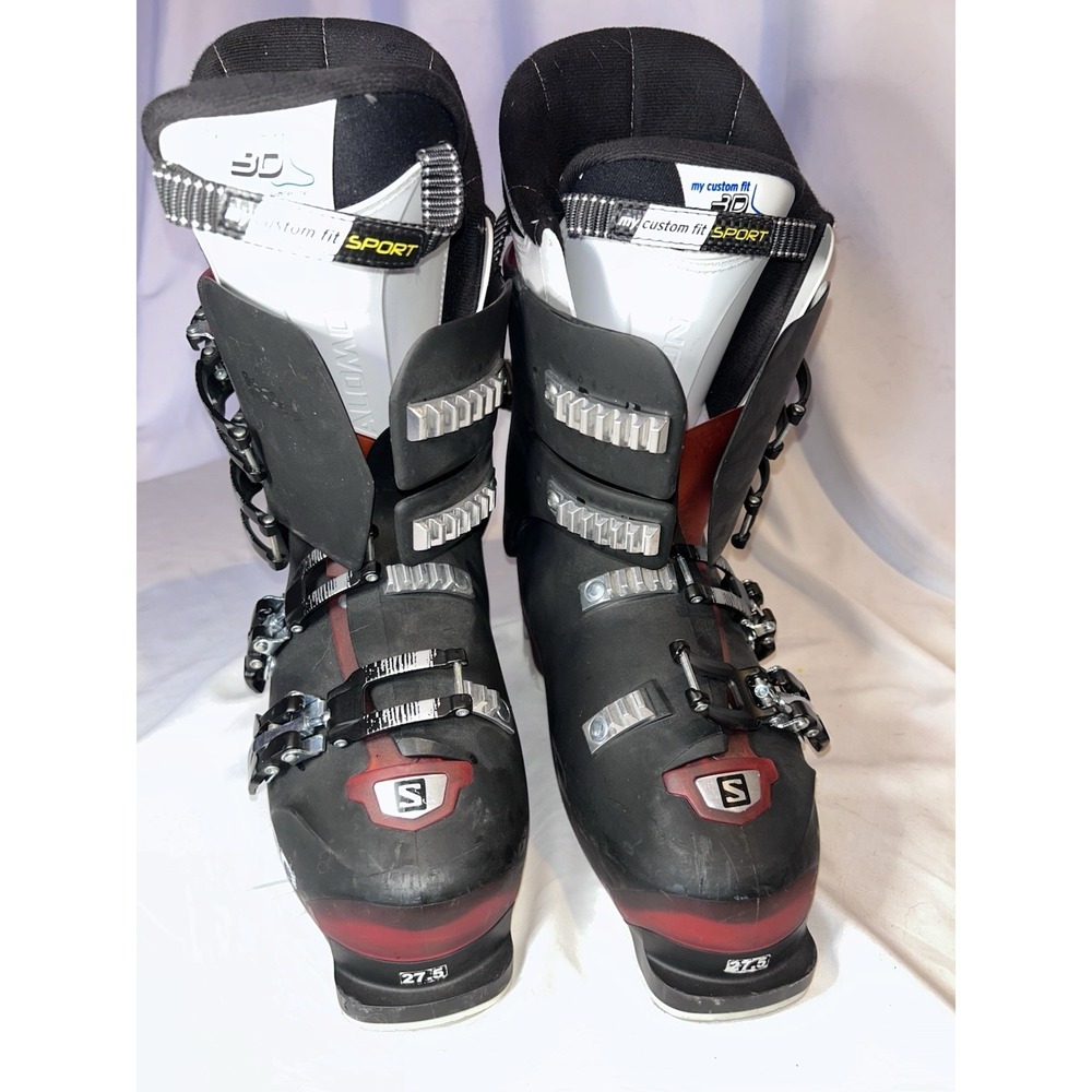SALOMON X PRO 80 Energyzer SKI BOOTS MEN'S SIZE 27.5 (US Size 9- 9.5) Custom Fit